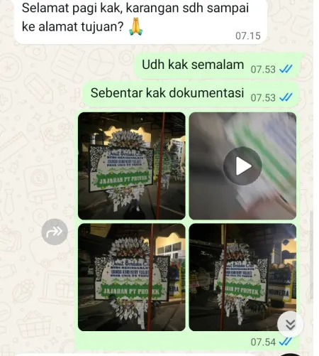 Pengiriman Papan Bunga Selamat Galaxy Bekasi