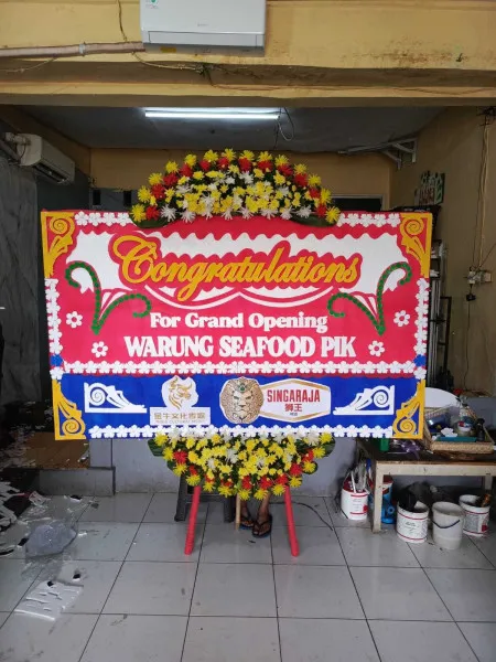 Papan Bunga Ucapan Selamat Galaxy Bekasi