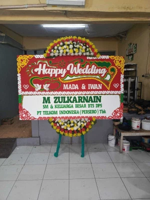 Papan Bunga di Galaxy Bekasi