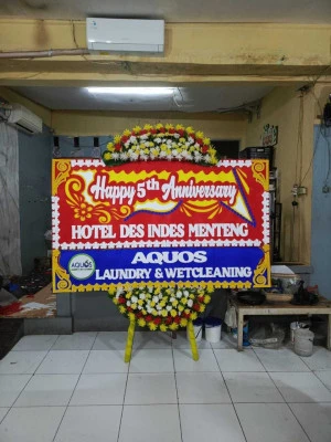 Papan Bunga di Galaxy Bekasi